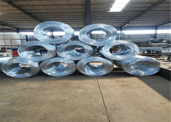 Hot Dipped Galvanized Iron Wire Low Carbon Steel For Construction Materials