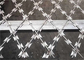 200gsm Hot Dipped Galvanized 75mmx150mm Openning Welded Razor Barbed Wire Mesh