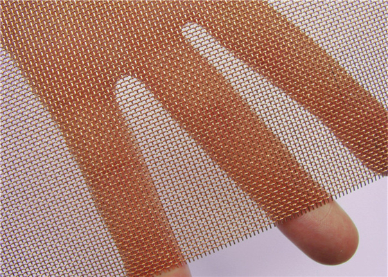 4x6 Inch 0.5mm Copper Woven Wire Mesh Sheets