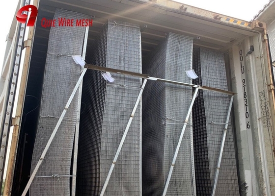 Rectangular W0.5m SGS Hot Dipped Galvanised Steel Mesh Panels