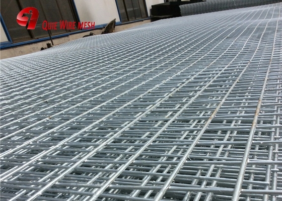 Rectangular W0.5m SGS Hot Dipped Galvanised Steel Mesh Panels