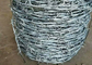 Strong Reinforced 2 Strand 4 Point Galvanised Steel Barbed Wire