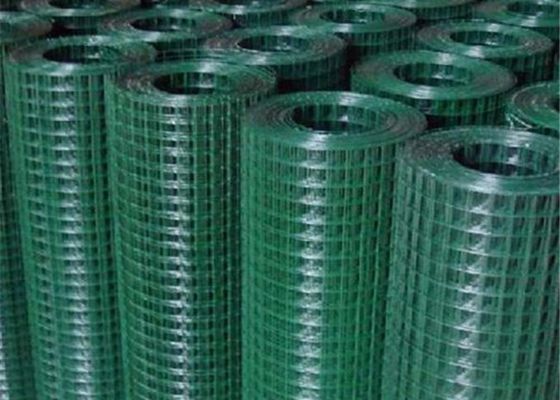 Construction Pvc Coated Wire Mesh Custom Packing 1x1 1/2x1/2