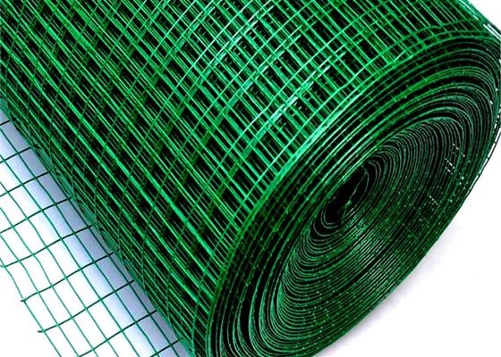 Construction Pvc Coated Wire Mesh Custom Packing 1x1 1/2x1/2