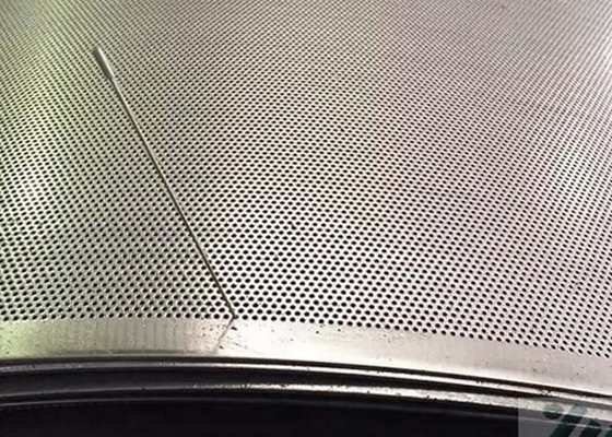 Round / Square / Diamond Expanded Perforated Metal Mesh , Punching Hole Mesh