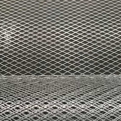 Industrial Flattened Expanded Metal Mesh 1/4" #20 Security Screen Flat Sheet