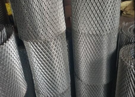 Honeycomb Flattened 11.15kg/M2 Weight Expanded Metal Mesh 4x8