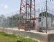 W Profile Hot Dipped Galvanized Palisade Fence 2400hx2300l For Cell Tower