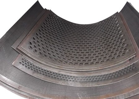 304 Stainless Steel Perforated Screen Sieve Bend 0.5mm Thickness