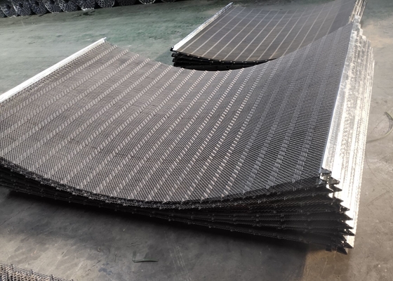 Rust and Wear Resistance Manganese Steel Vibrating Screen Mesh