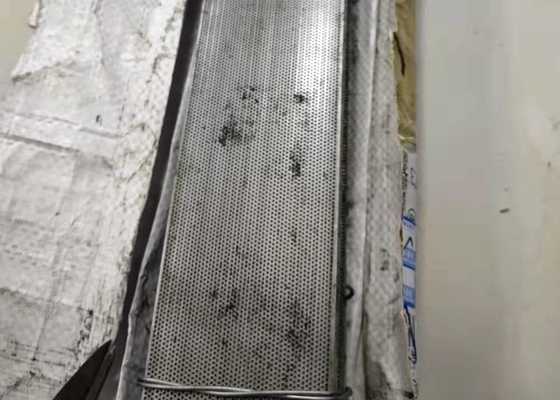 0.8mm Hole 80mm Width Stainless Steel Perforated Sheet Round Hole
