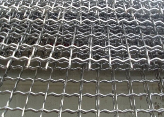 65mn Hight Carbon Vibrating Woven Screen Mesh For Mining And Crusher