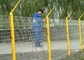 Steel Mesh Triangle Bending Fence / 3d Curved Welded Wire Mesh Panel Fence