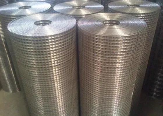 Hot Dipped Galvanized 4x4 Inch Openning Welded Wire Mesh Rolls