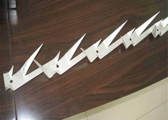 1m Length Large Sized SGS Hot Dipped Galvanized Anti Climb Wall Spike For Security