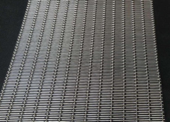 Plain Weave Metal Fabric Stainless Steel Woven Wire Mesh Decorative For Cabinets