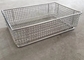 Container Sus304 Bathroom Small Stainless Steel Wire Baskets Space Saver