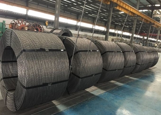 En10138 Pc Wire Strand 15.2mm/0.6" 12.7mm/0.5" For Prestressed Concrete