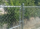 9 Gauge 5*5cm 6 Feet Diamond Chain Link Fencing Galvanized For Farm