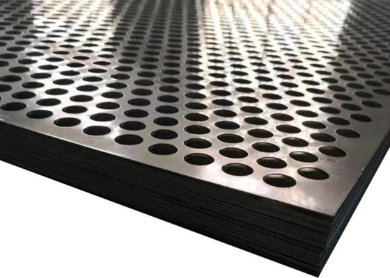 Filtration Decorative 304 Stainless Steel Perforated Metal Mesh