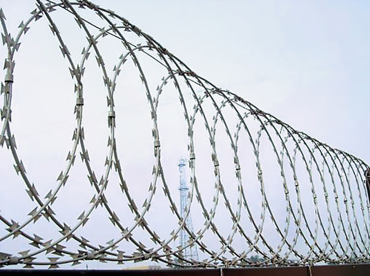 Flat Profile Razor 0.5MM Concertina Barbed Wire BTO-22