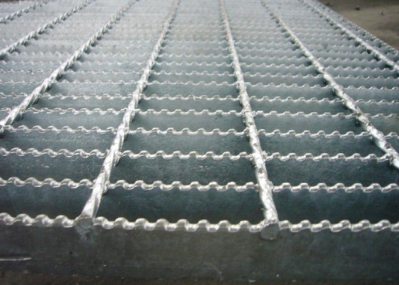 Hot DIP Galvanized I Type Steel Grating / Flat Bar Grating / Serrated Bar Grating