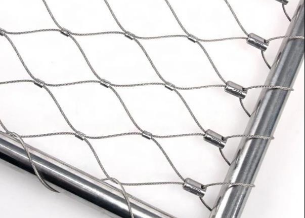 Flexible Stainless Steel Cable Mesh 304 316 Metal Wire Rope Mesh