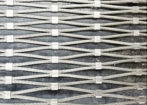 304 316 316L Zoo Mesh Stainless Steel X Tend Wire Rope Mesh