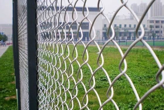 Sustainable  Pvc Coated Chain Link Fence Easily Assembled