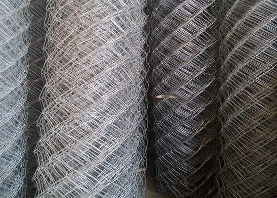 Galvanized Chain Link Fence Fabric Pvc Coated Frame