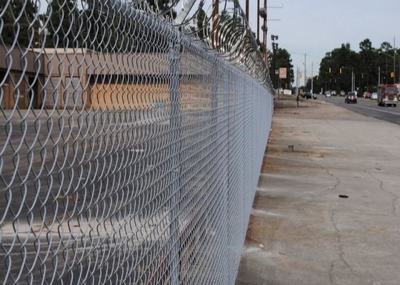 5ft Height Green Pvc Coated Roll Hdg Metal Galvanized Chain Link Fence