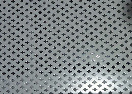 Commercial Kitchen Wall Covering Perforated Metal Mesh Long Service Life