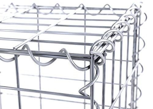 Customized Shape Hot Dipped Galvanized Welded Gabion Mesh For Gabion Screen