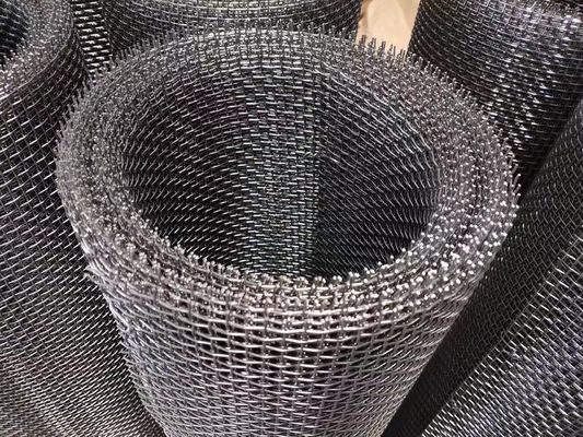 20mm Openning SS304/316/316L Steel Crimped  Wire Mesh For Solid Construction