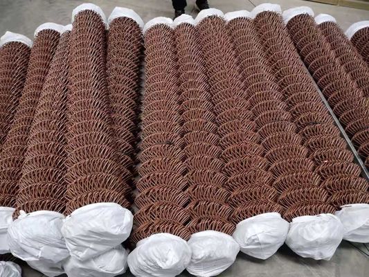 5mm Hot Dipped Galvanized Cyclone Mesh Fence 8 Ft Roll