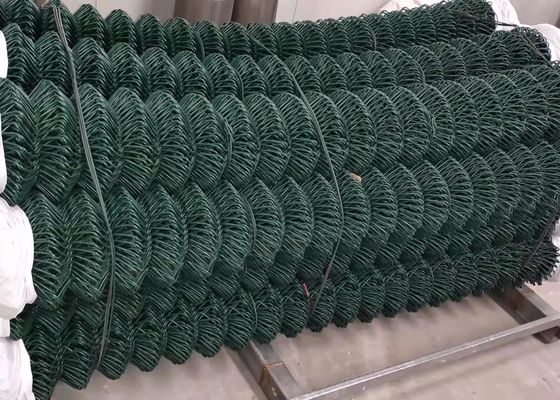 3 Foot Diamond Cyclone Chain Wire Fencing 9 Gauge