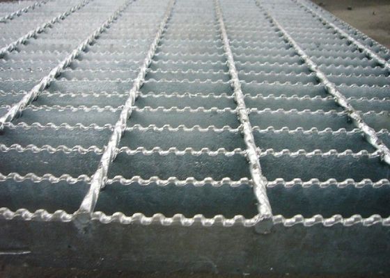 Hot DIP Galvanized I Type Steel Grating / Flat Bar Grating / Serrated Bar Grating