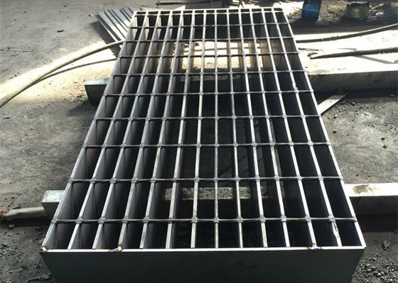 Building Material Industrial Walkways Steel Bar Grating Hot DIP Galvanized Platform Steel Grating Plate