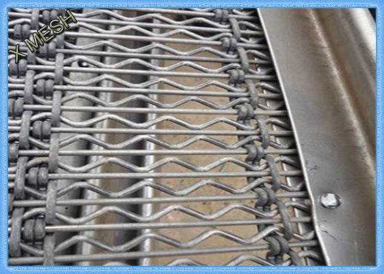 Self Cleaning Vibrating Screen Mesh Heavy Duty Hooked High Tensile Steel Wire