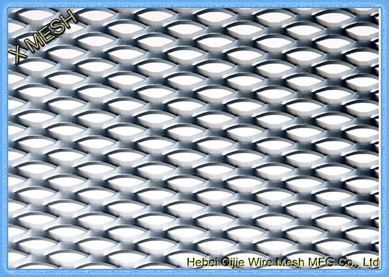 Thick Expanded Stainless Steel Sheet Welded Wire Mesh Panels T 304 Material