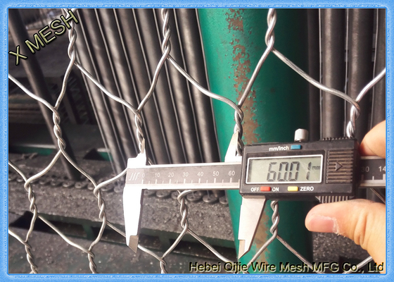 ASTM A 975 Wire Mesh Wall Basket , Gabion Wire Mesh Panels 2m X 1m X 1m , 2x1x0.5m