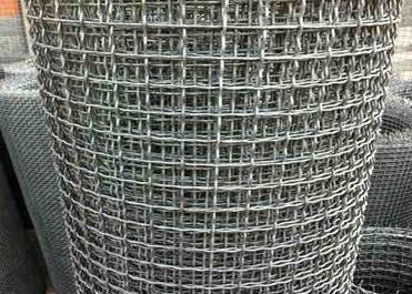 Wholesale Galvanized Square Woven Wire Mesh / Stainless Steel Crimped Wire Mesh