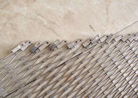 Xtend 7 × 7 7 × 19 Stainless Steel Wire Rope Mesh Ferrule Type 304l