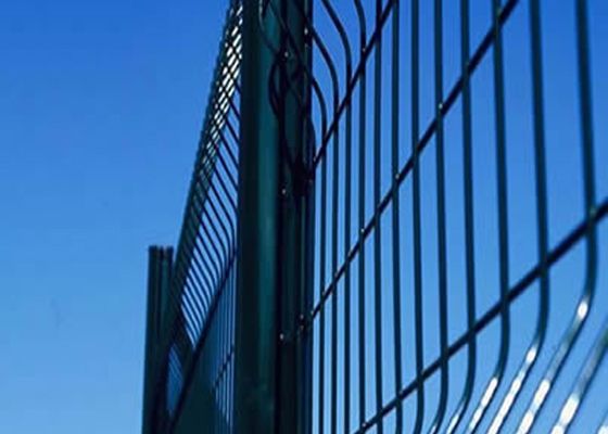 Protect Garden In Style Outdoor Decorative 3D Curved Welded Wire Mesh Fence