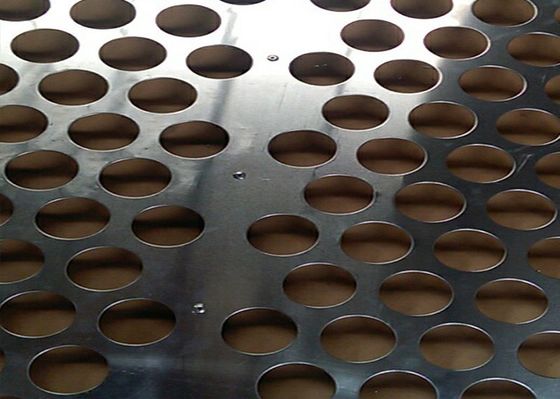 SS 304 Perforated Metal Screen Panels Sheet Hole Punched Stainless Steel Plate