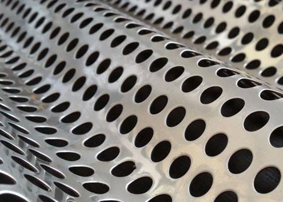 Hot Dipped Galvanized Metal Decorative Wire Mesh For Speaker Perforated