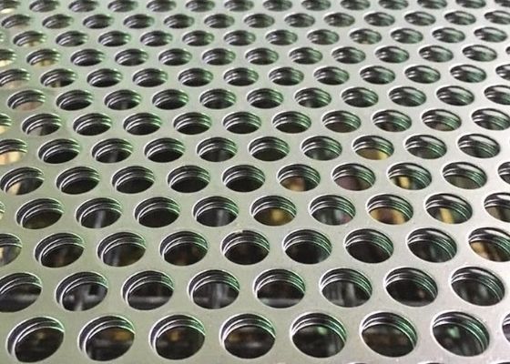 Round / Square / Diamond Expanded Perforated Metal Mesh , Punching Hole Mesh