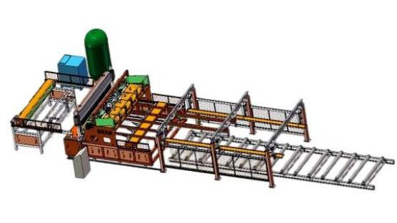 GWC3300 Straight Bar Steel Mesh Welding And Forming Machine