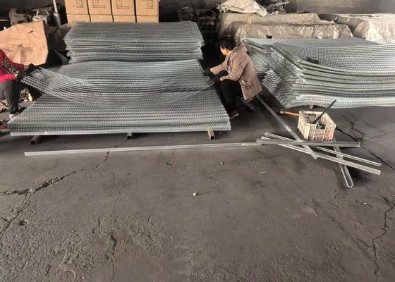 Gothic 1.6mm Thickness Expanded Metal Wire Mesh 1.2 X 2.4 M