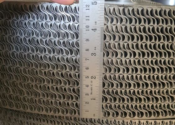 1.15mm-1.2mm Thickness Perforated Metal Mesh Punched Metal Strip For Making Cages